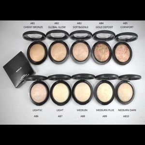 MAC blush/highlighters